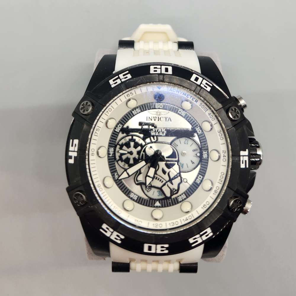 Invicta Star Wars Black and White Men's Watch